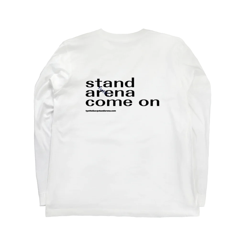 standarenaのスタアリロゴコレクション ロングスリーブTシャツの裏面