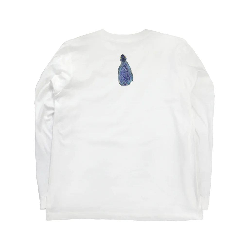 つぎのラピス島ペンギン Long Sleeve T-Shirt :back