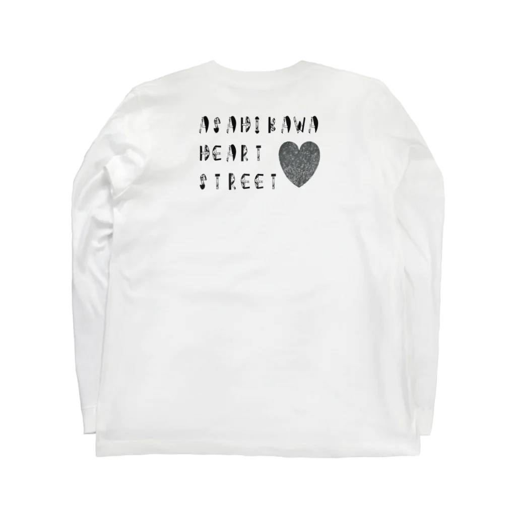 nissyheartのASAHIKAWA HEART STREET Long Sleeve T-Shirt :back