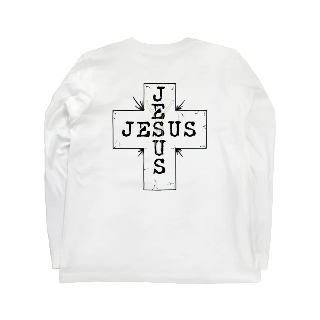 JのJESUS ロングスリーブTシャツの裏面