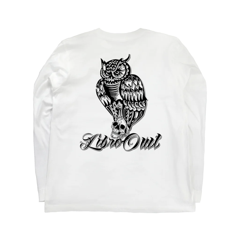 Libre WearのLibre Owl ロングスリーブTシャツの裏面