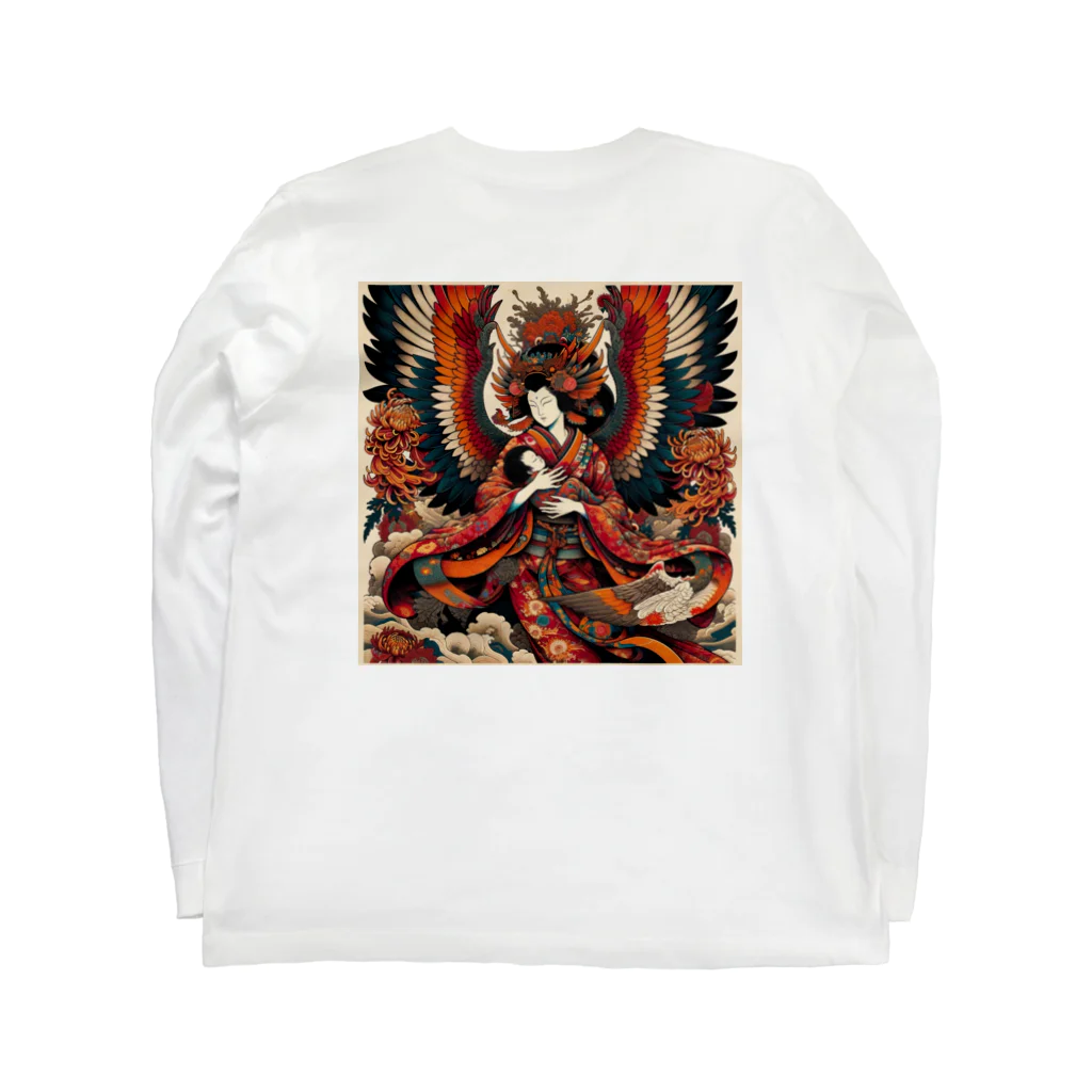 おしゃまんべの姑獲鳥子守唄の秘密 Long Sleeve T-Shirt :back