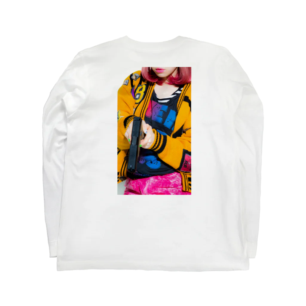 PPPRのgrumble gun  girl  Long Sleeve T-Shirt :back