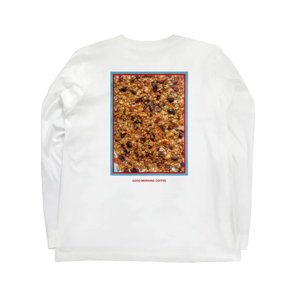 GOOD MORNING COFFEEのORIGINAL GRANOLA Long Sleeve T-Shirt :back