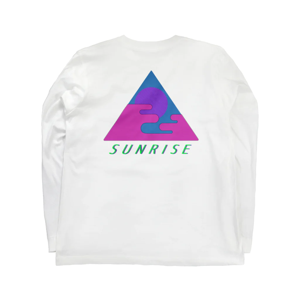 コ八ルのSUNRISE Long Sleeve T-Shirt :back