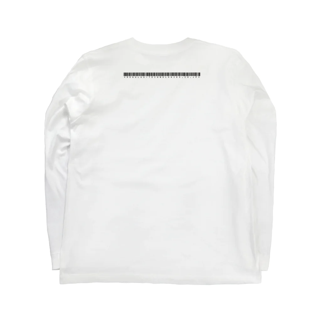 GOODSのL TEE 2019 ロングスリーブTシャツの裏面