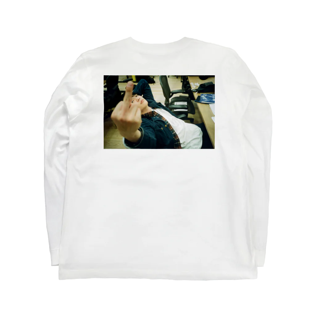 qqq shopのokayama koenkai T Long Sleeve T-Shirt :back