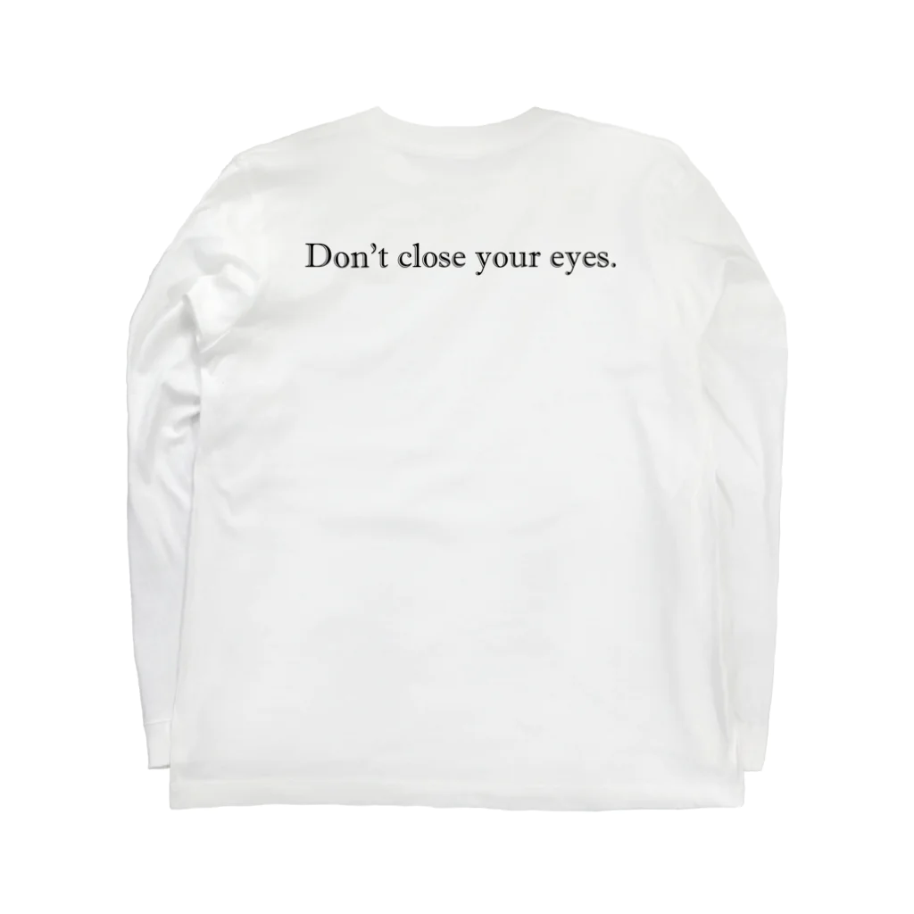 StrangeTwist -ストレンジツイスト-のDon't close your eyes ロングスリーブTシャツの裏面