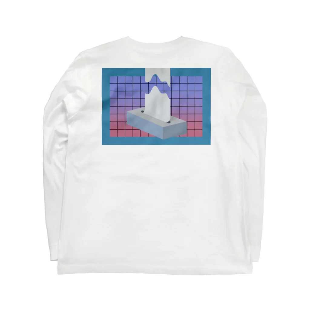 コ八ルのWIPE Long Sleeve T-Shirt :back