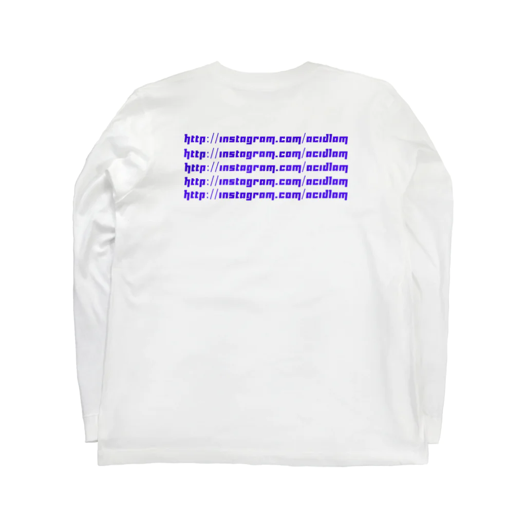 ACIDWAVEの酸性冥土少女 Long Sleeve T-Shirt :back