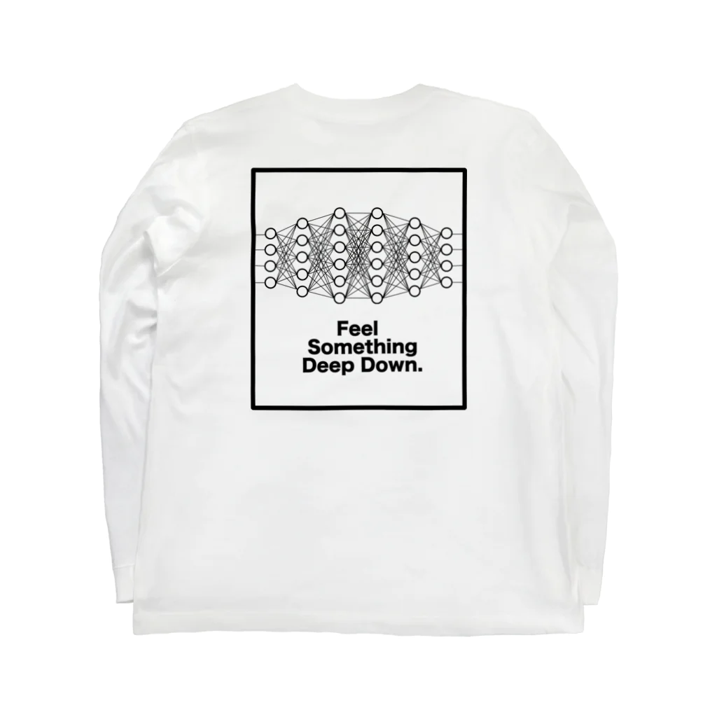 Random WalkerのFeel Something Deep Down. Long Sleeve T-Shirt :back