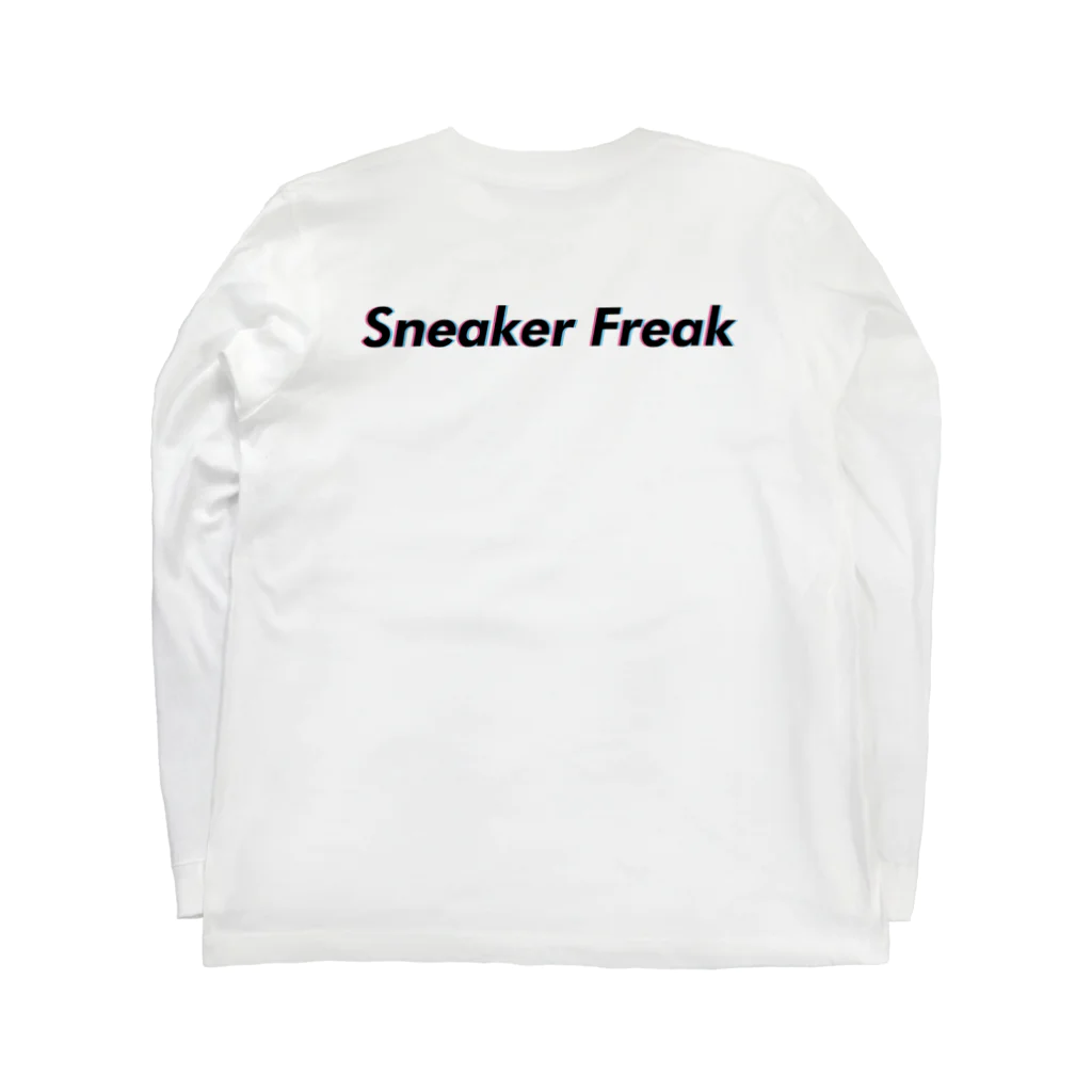 StrangeTwist -ストレンジツイスト-のSneaker Freak　~スニーカーに命をかけて~ Long Sleeve T-Shirt :back