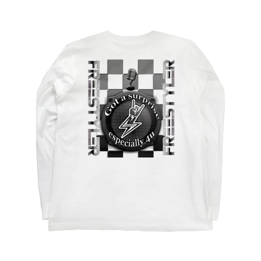 thunder4uのThunder4u.FREESTYLER ACTION-01 Long Sleeve T-Shirt :back