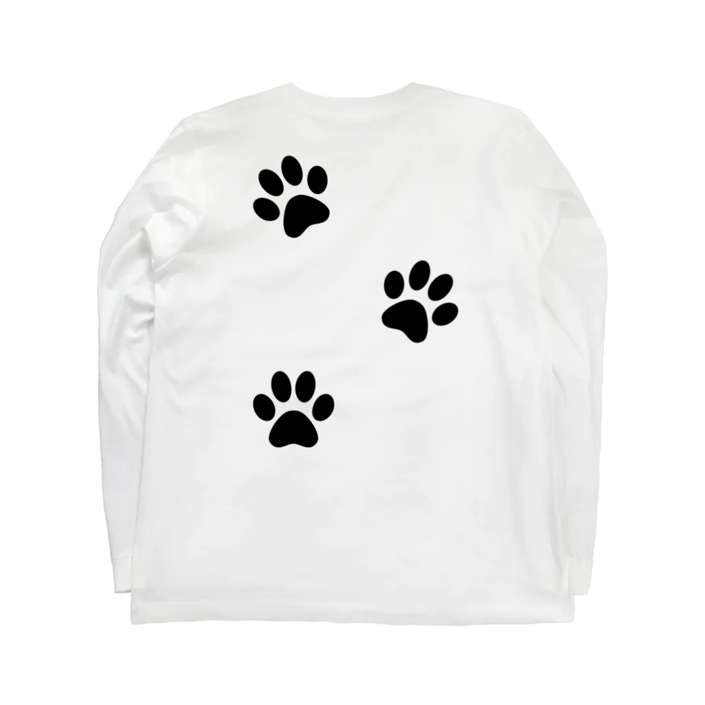 AURA_HYSTERICAのCAT'S_PAW ロングスリーブTシャツの裏面