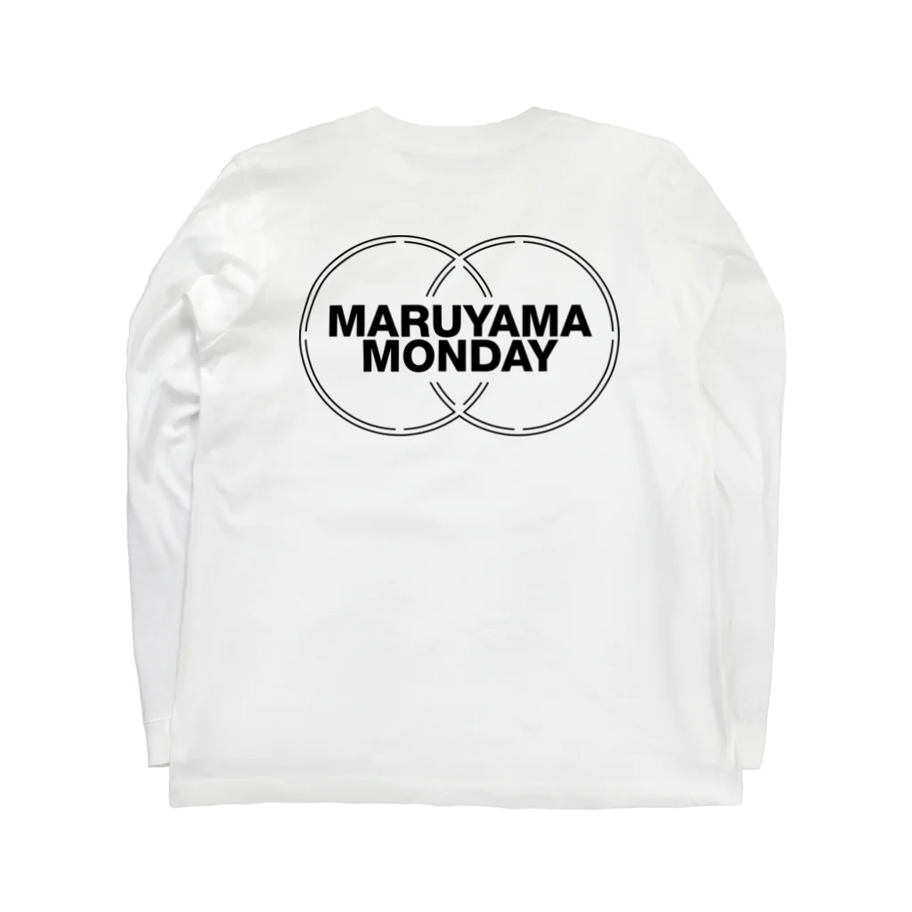 さかにしです。のMARUYAMA MONDAY Long Sleeve T-Shirt :back