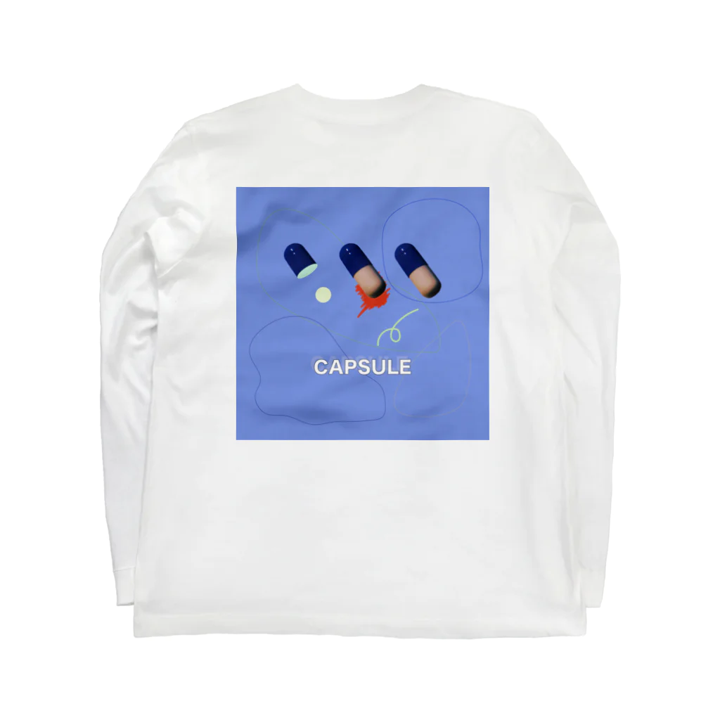 cc2019のおくすり３錠 Long Sleeve T-Shirt :back