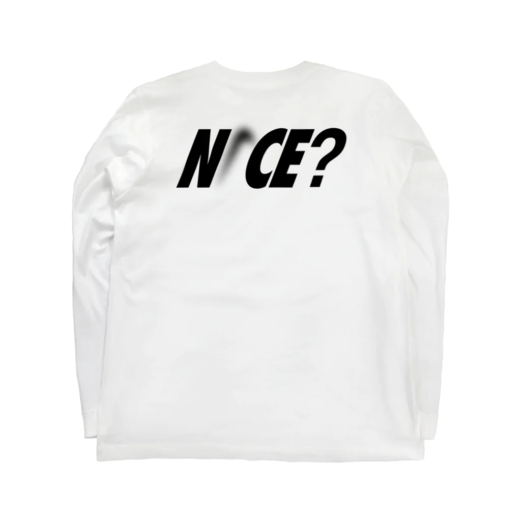 StrangeTwist -ストレンジツイスト-のNICEでしかない Long Sleeve T-Shirt :back