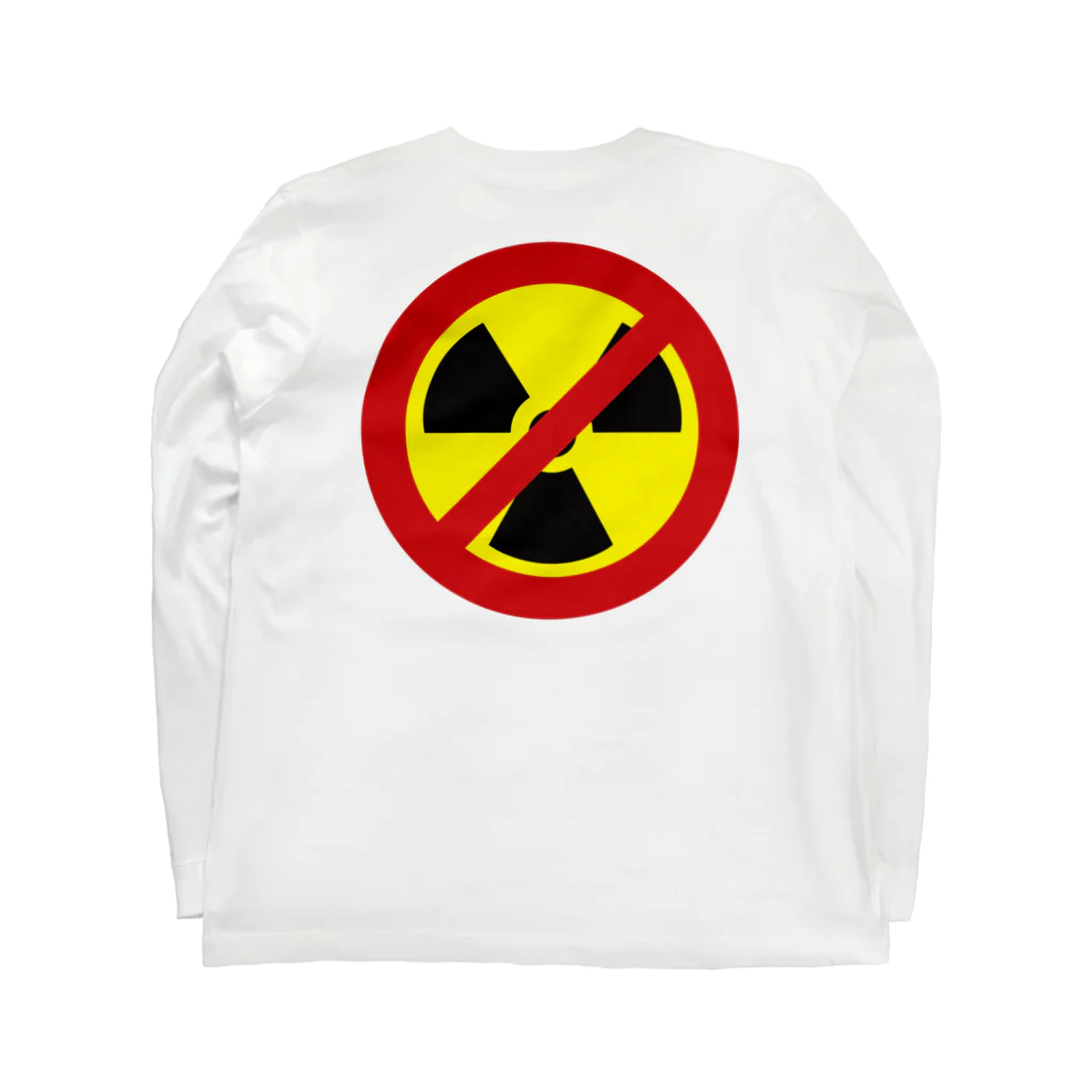 AURA_HYSTERICAのNO_NUKES Long Sleeve T-Shirt :back