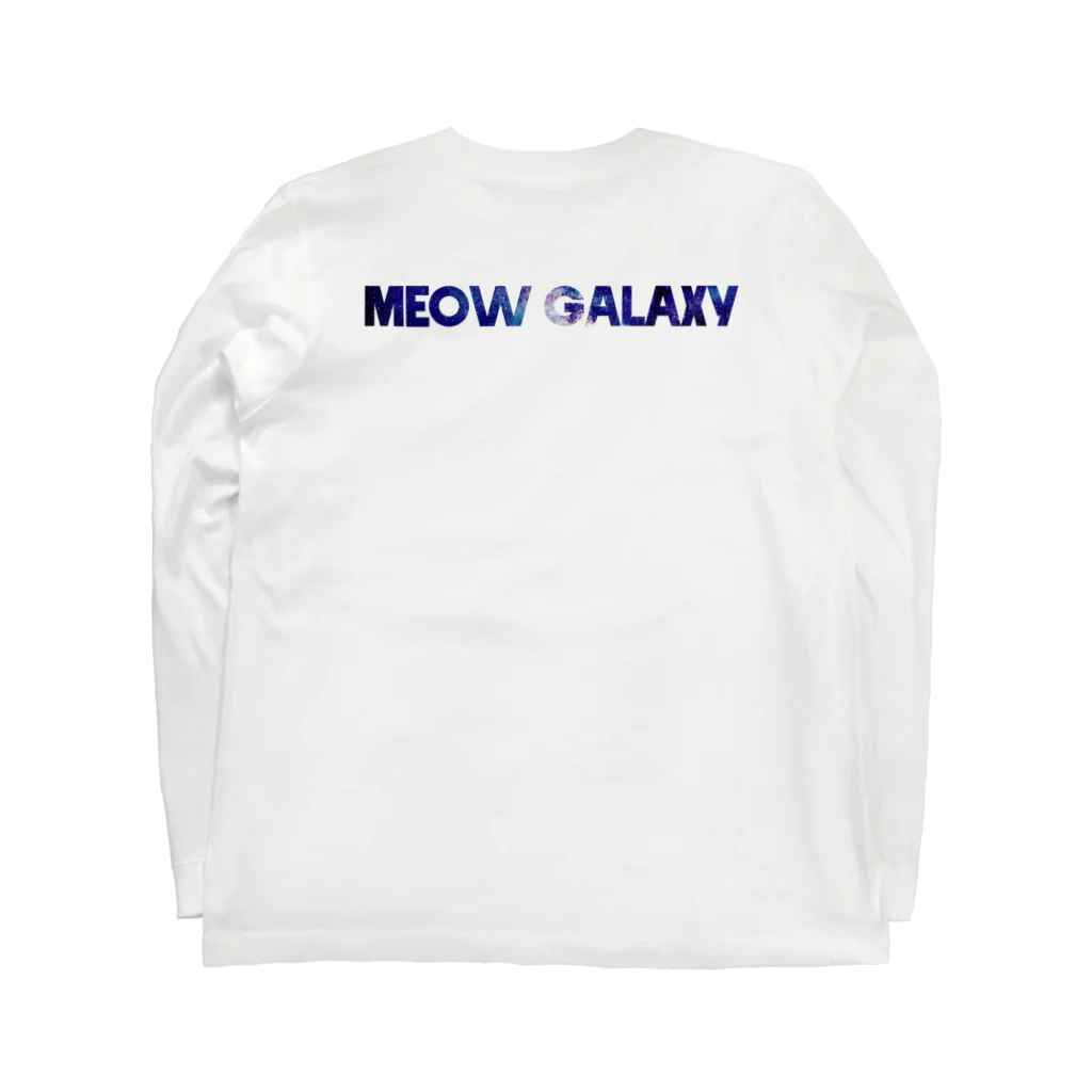 MEOW GALAXYのmy earth ロングスリーブTシャツの裏面