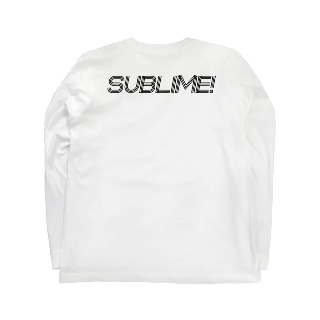 しっきーのSUBLIMEロンＴ Long Sleeve T-Shirt :back