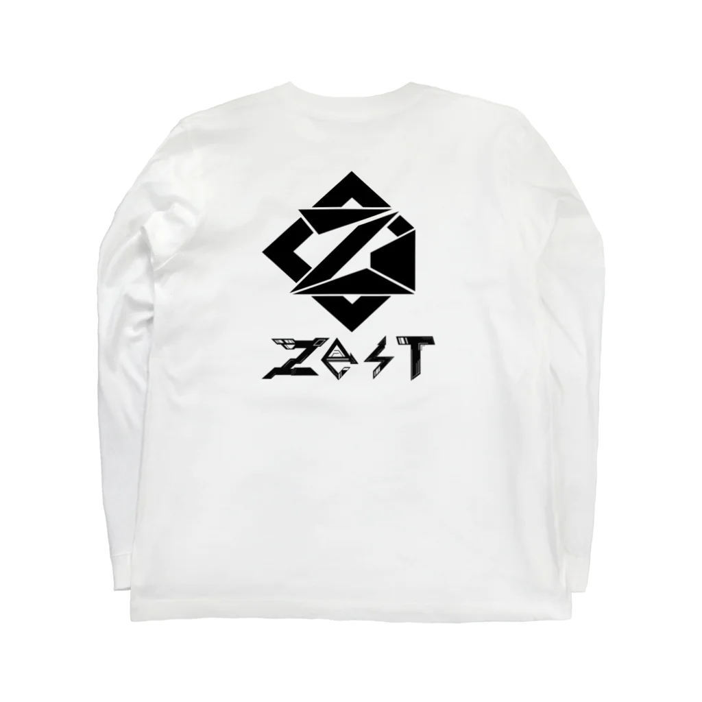 鈴斗の［Zest］背面プリント Long Sleeve T-Shirt :back