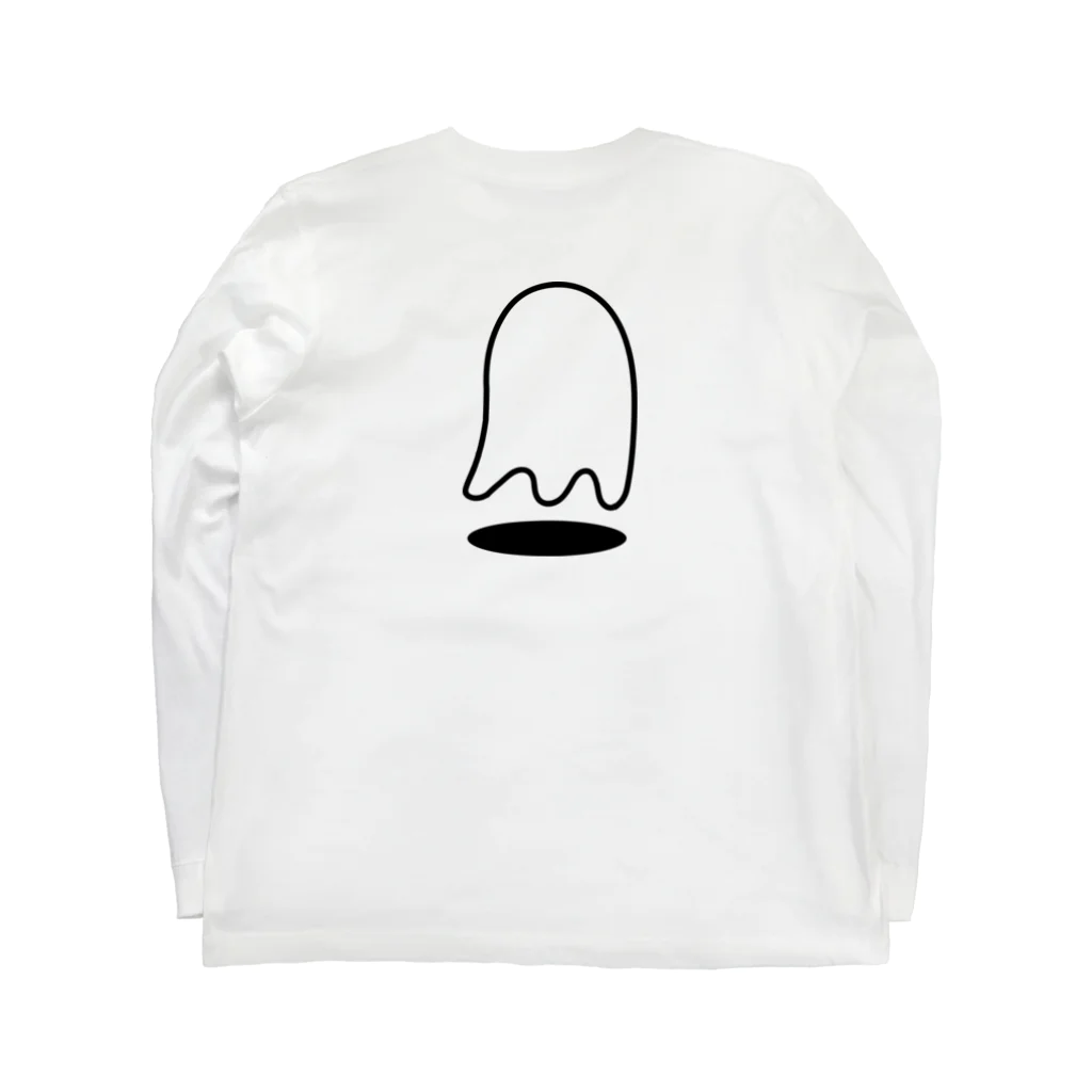 MymmyのOBAKE BEHIND YOU ロングスリーブTシャツの裏面