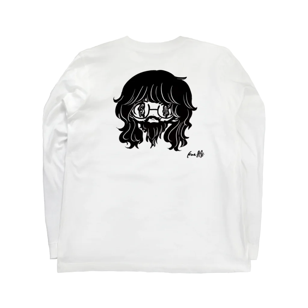 ＃なかむらしんたろうを拡張する展示の田中かえ Long Sleeve T-Shirt :back