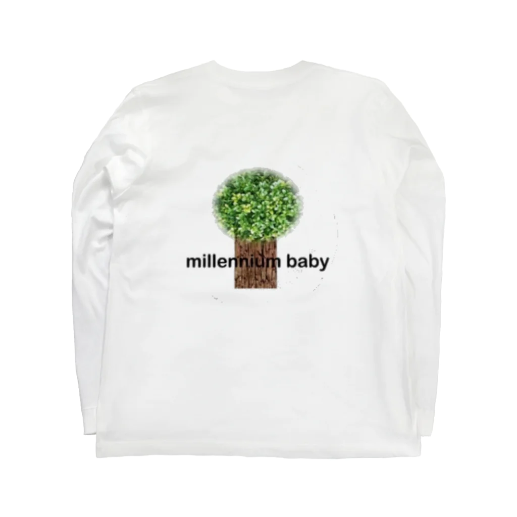 Millennium babyのMillennium babyTシャツ ロングスリーブTシャツの裏面