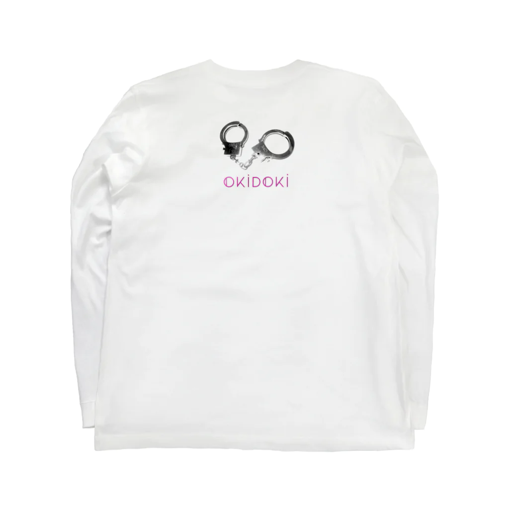 OKiDOKiの手錠デザインType A Long Sleeve T-Shirt :back