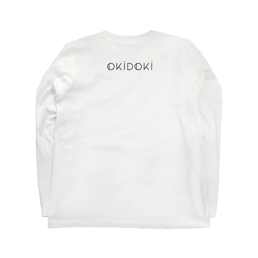 OKiDOKiのSOKUBAKUロゴ Long Sleeve T-Shirt :back