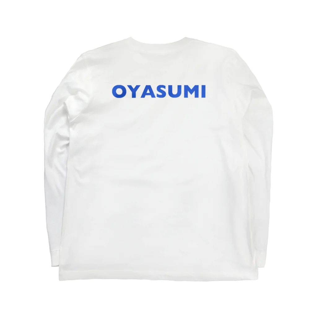 かしわのOYASUMI チルアウトガール(melon cream soda) ロングスリーブTシャツの裏面