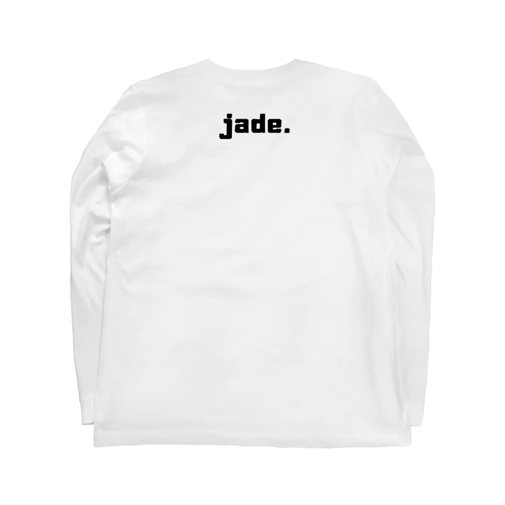 𝙅 𝘼 𝘿 𝙀 のJADE original ロングT Shirt ロングスリーブTシャツの裏面