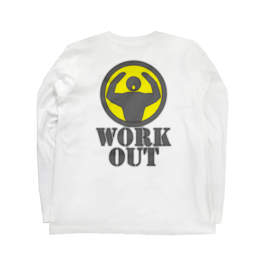 AURA_HYSTERICAのWorkout ロングスリーブTシャツの裏面