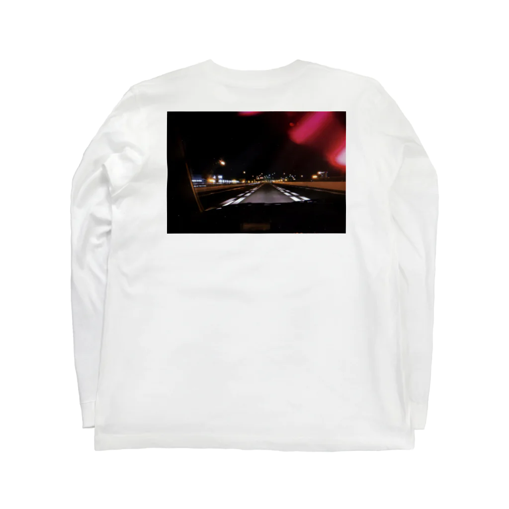 yuuuukeの夜中の高速道路 Long Sleeve T-Shirt :back