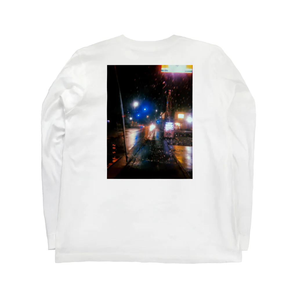 yuuuukeのRainy day Long Sleeve T-Shirt :back