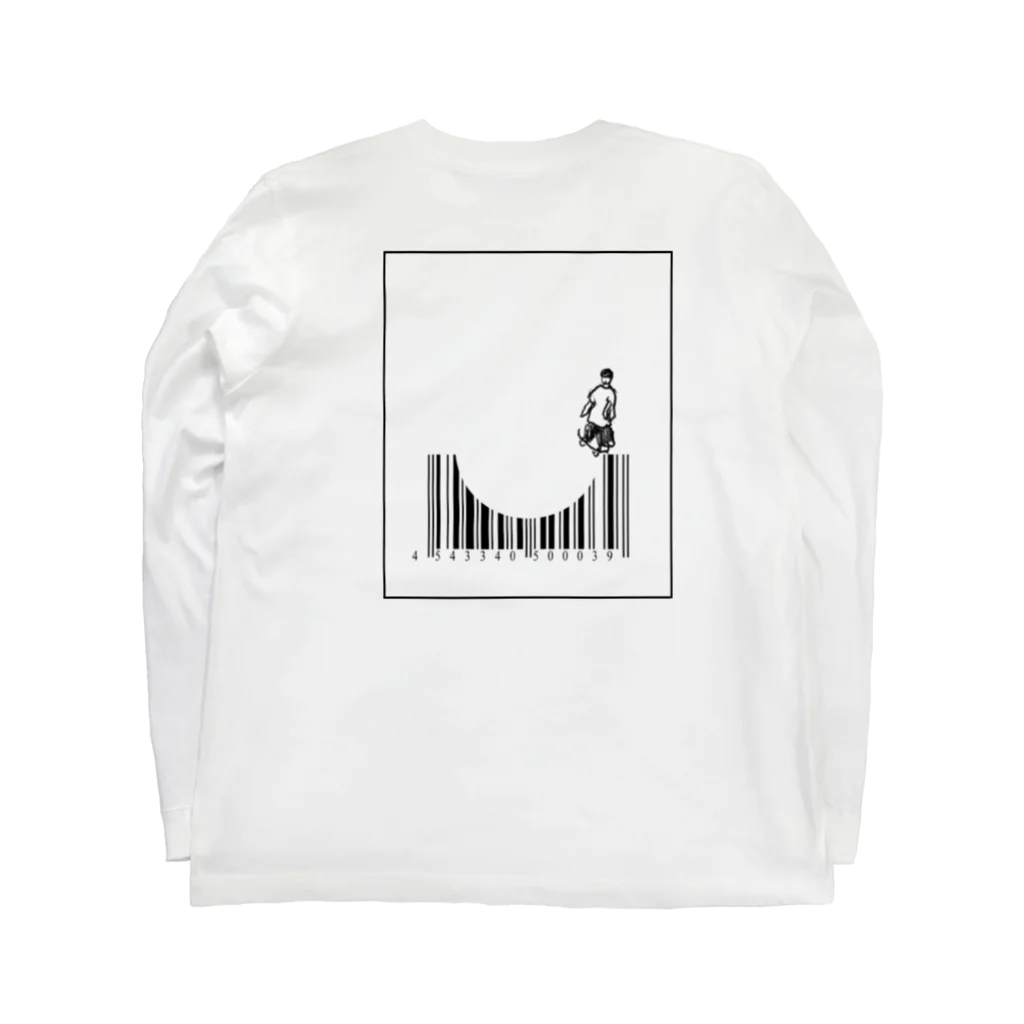 datsuのバースケート Long Sleeve T-Shirt :back