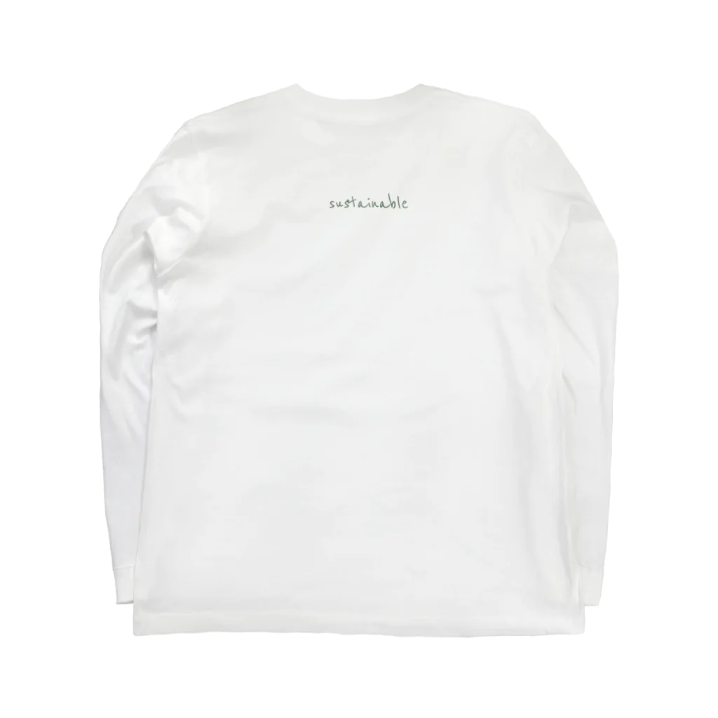 SustainableのsustainableロンT（両面） ロングスリーブTシャツの裏面