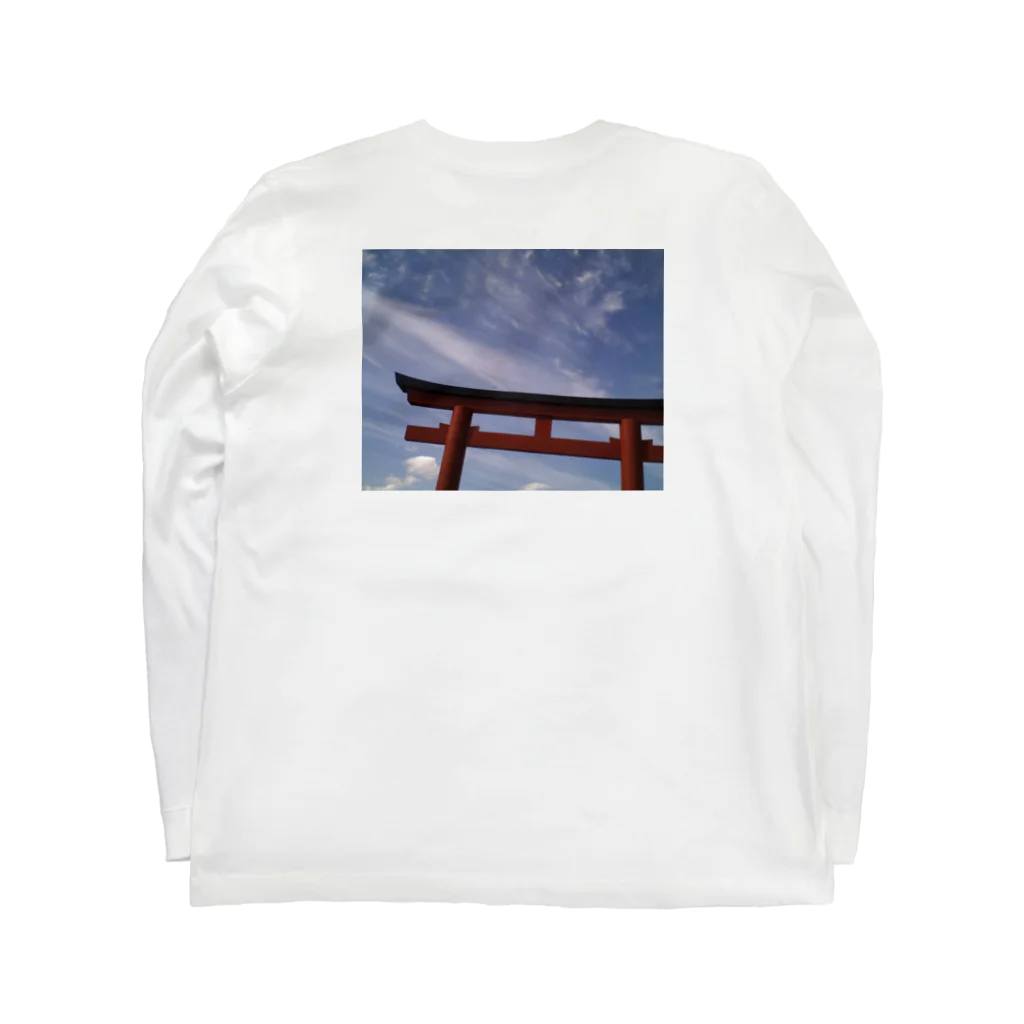 池田ドントレットミーダウンのTHE cult CluB Long Sleeve T-Shirt :back