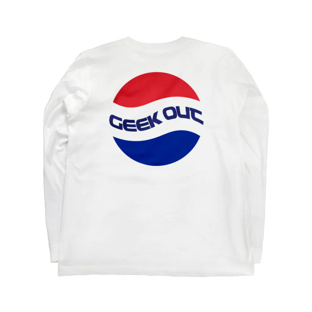 GeekOut TrialのGEEK OUT Logo L/S Tee ロングスリーブTシャツの裏面