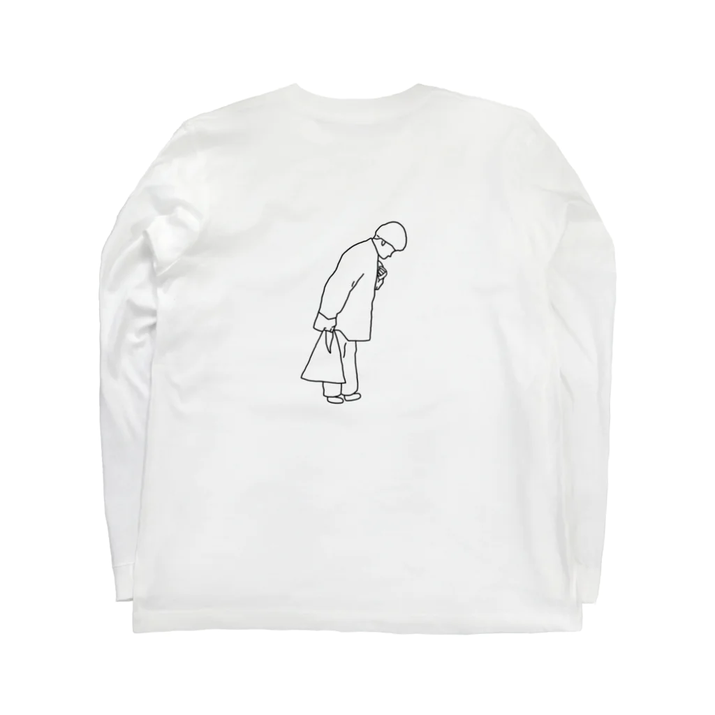 atsusatoooooのBBH Long Sleeve T-Shirt :back