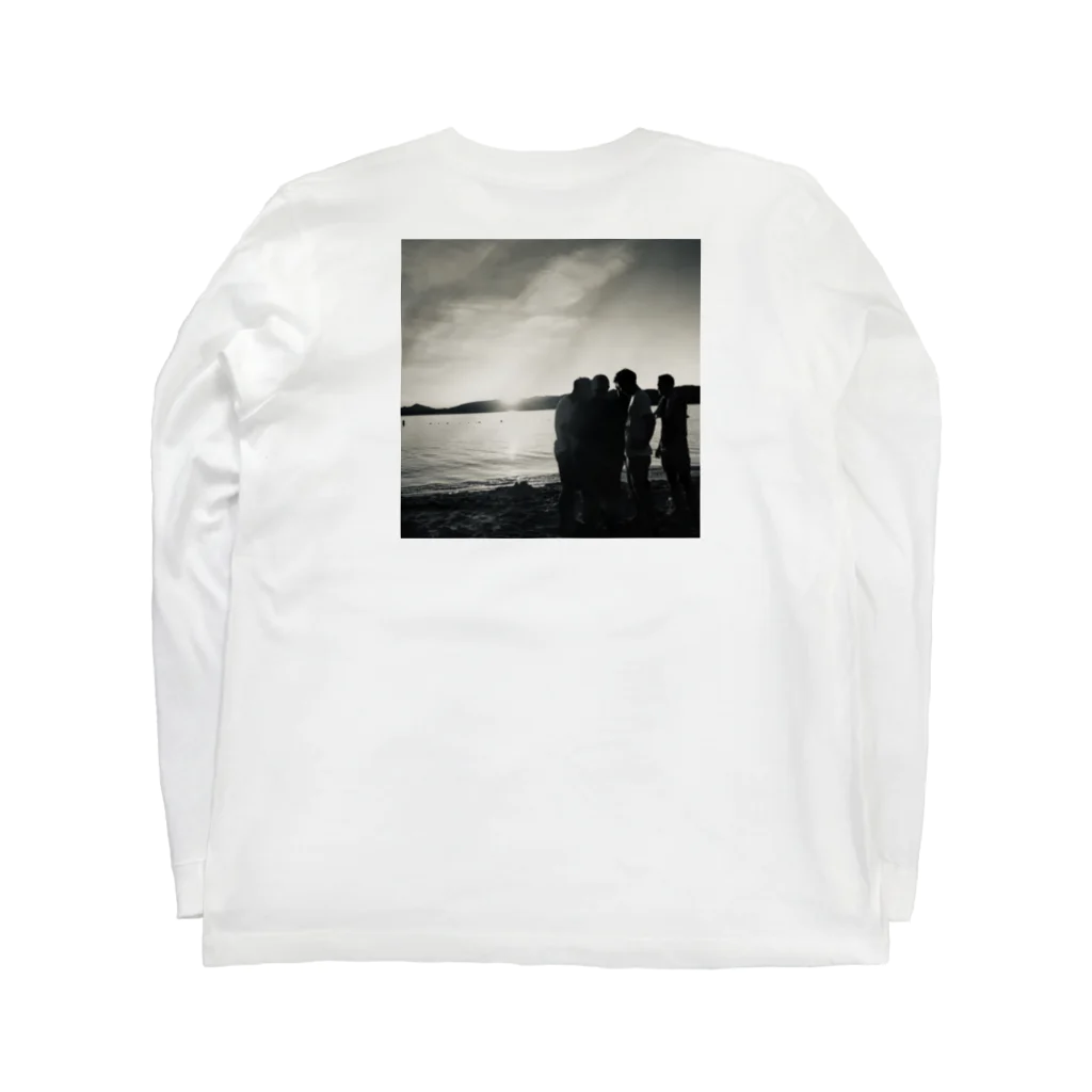 22 shirtのSunrise Print  Long Sleeve T-Shirt :back