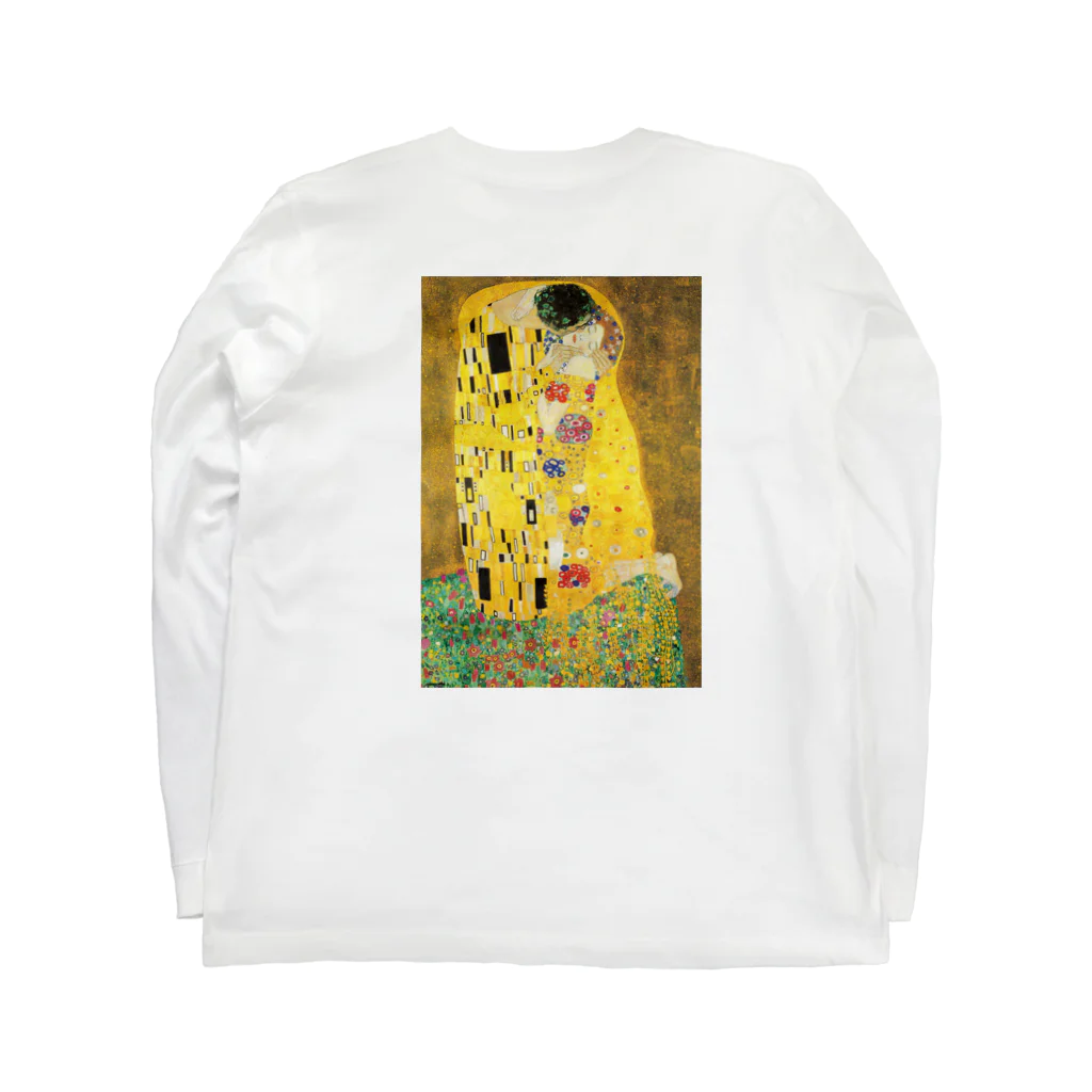 NETTAIYAのグスタフ・クリムト Long Sleeve T-Shirt :back