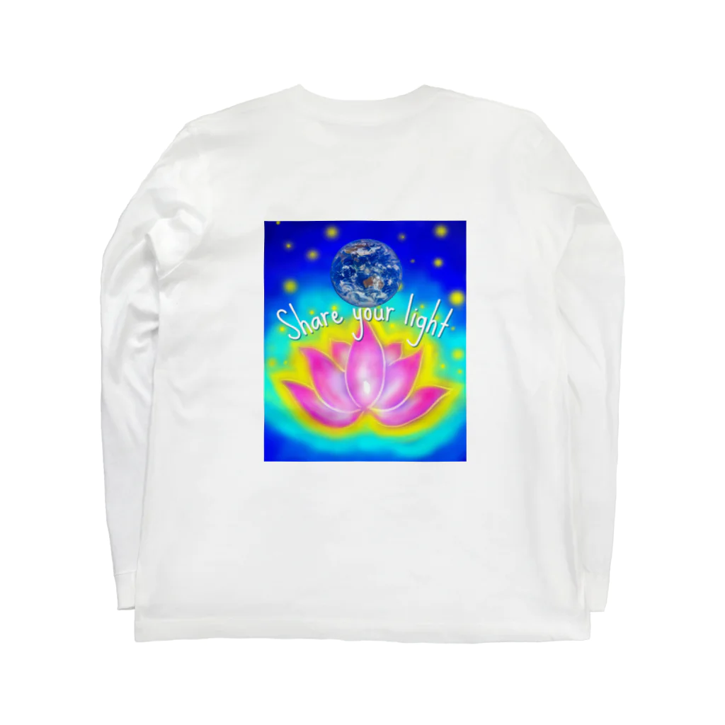 Colorful LeafのShare your light ロングスリーブTシャツの裏面