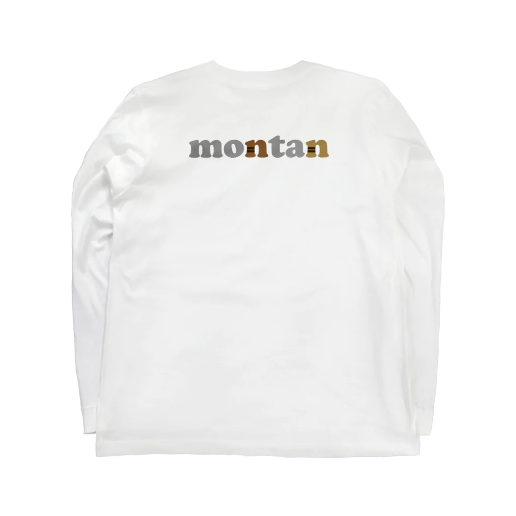 エダマメトイチのmontan 3-2 ロングスリーブTシャツの裏面