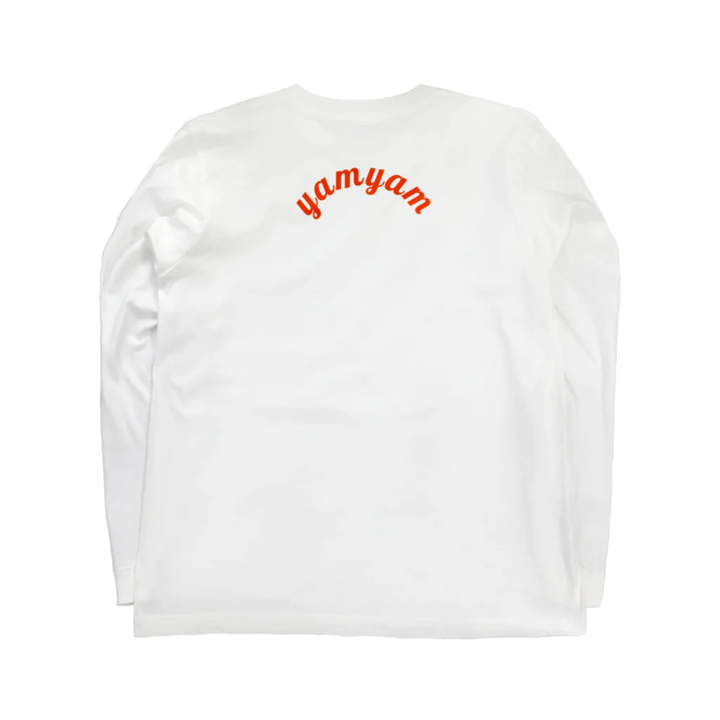 go_go_ubariのOil Yaki Long Sleeve T-Shirt :back