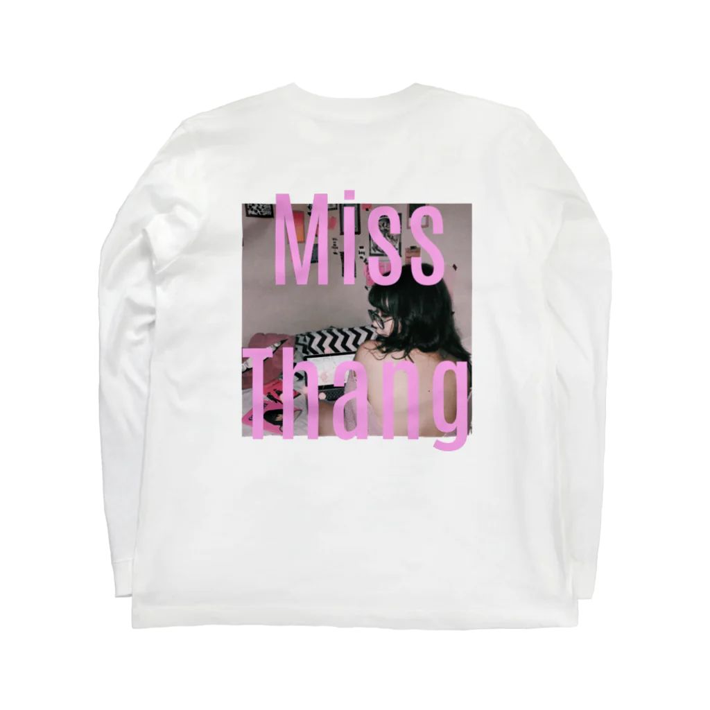 ReichelのMiss Thang ロングスリーブTシャツの裏面