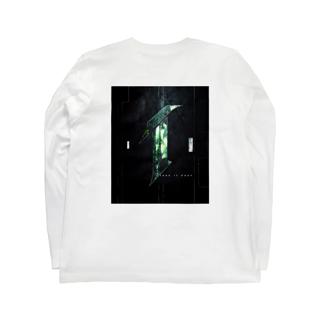 T.I.E STOREのT.I.E GREEN Long Sleeve T-Shirt :back