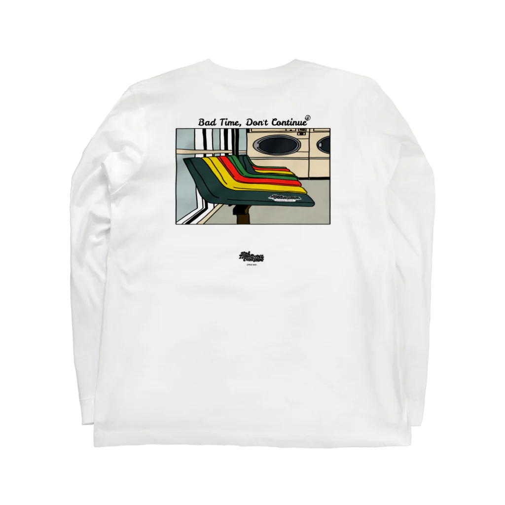 Bad Time,Don't ContinueのColor chair Long Sleeve T-Shirt :back