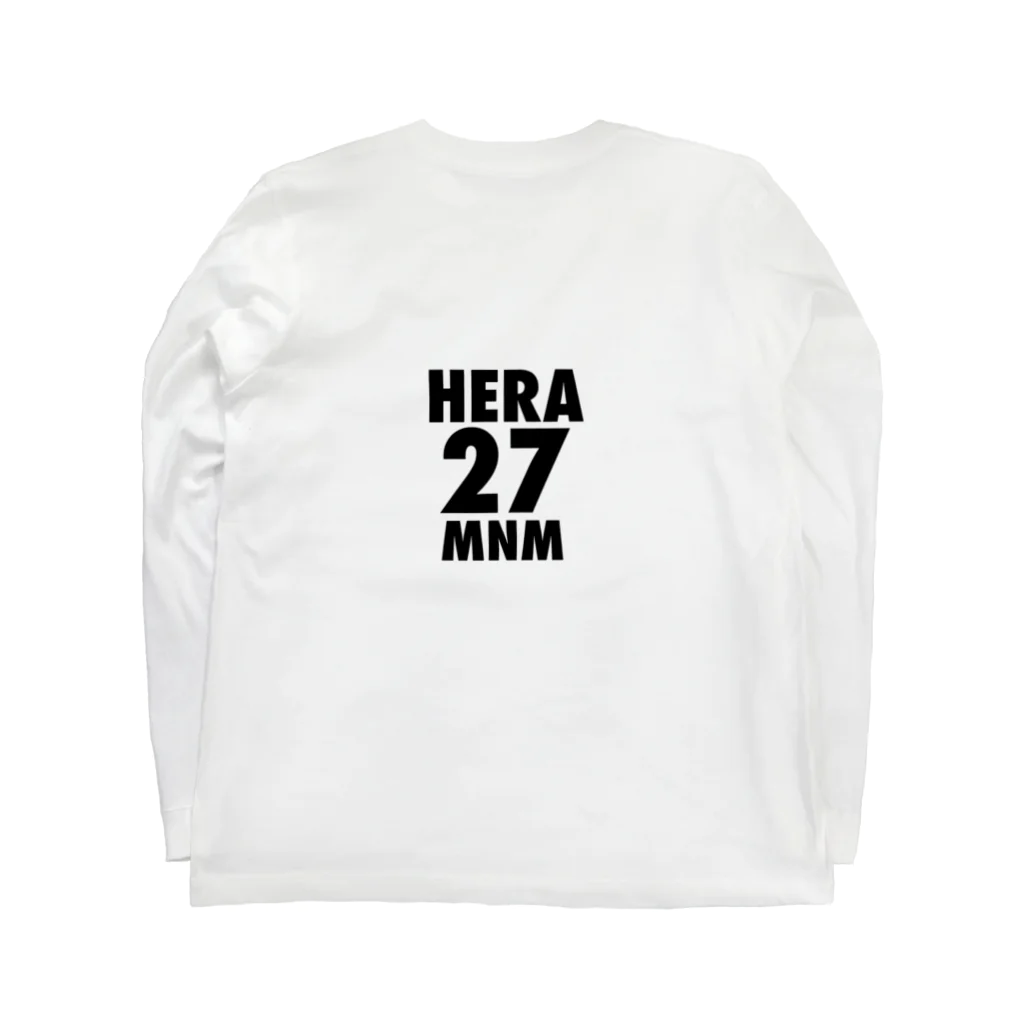 manaminnのHERA27  ロングスリーブTシャツの裏面