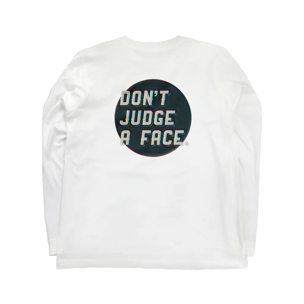___faceのDJAF t-shirts type A ロングスリーブTシャツの裏面